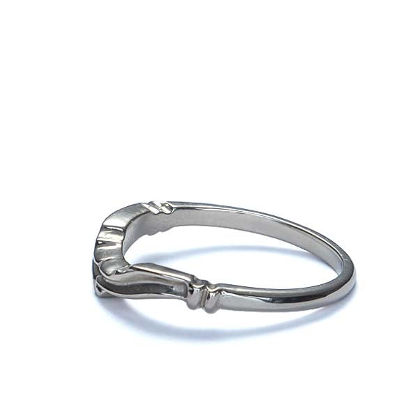 14k Concave Wedding Band #L3139WB 14K - Wedding Bands