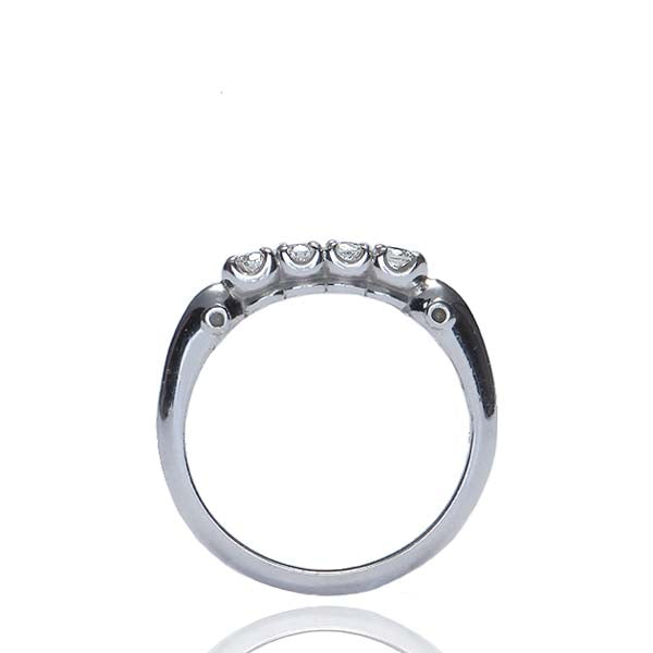 14k Diamond Wedding Band #L1274 14K - Wedding Bands