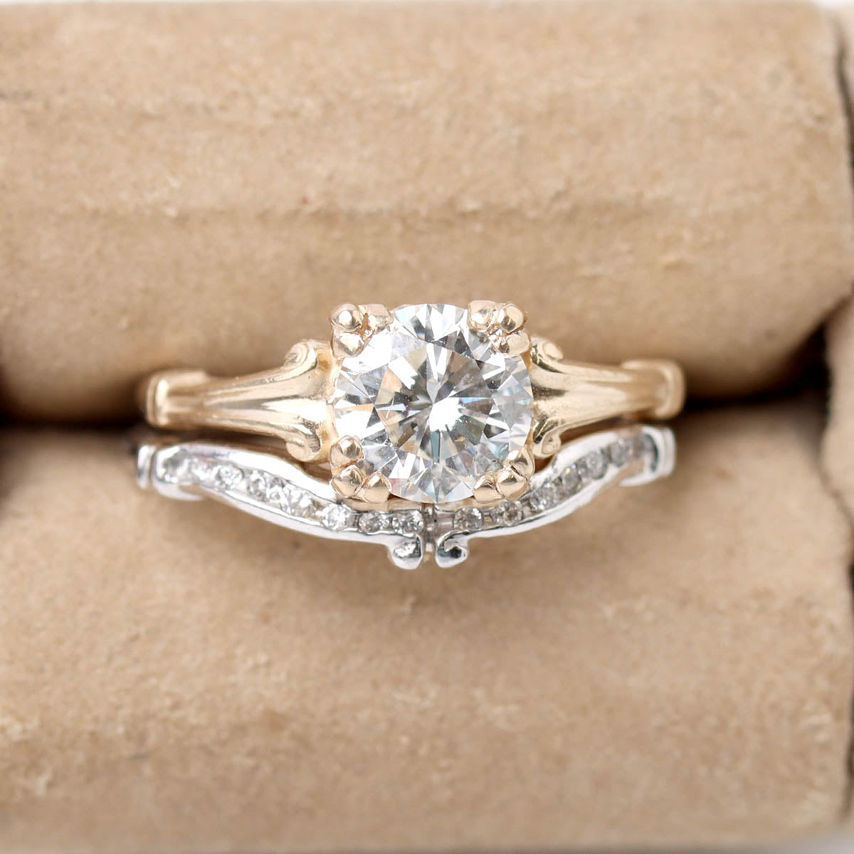 14k Diamond Wedding Band #L3139WBS 14K - Wedding Bands