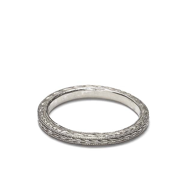 14k Wedding Band #L1282 14K-1 - Leigh Jay & Co.