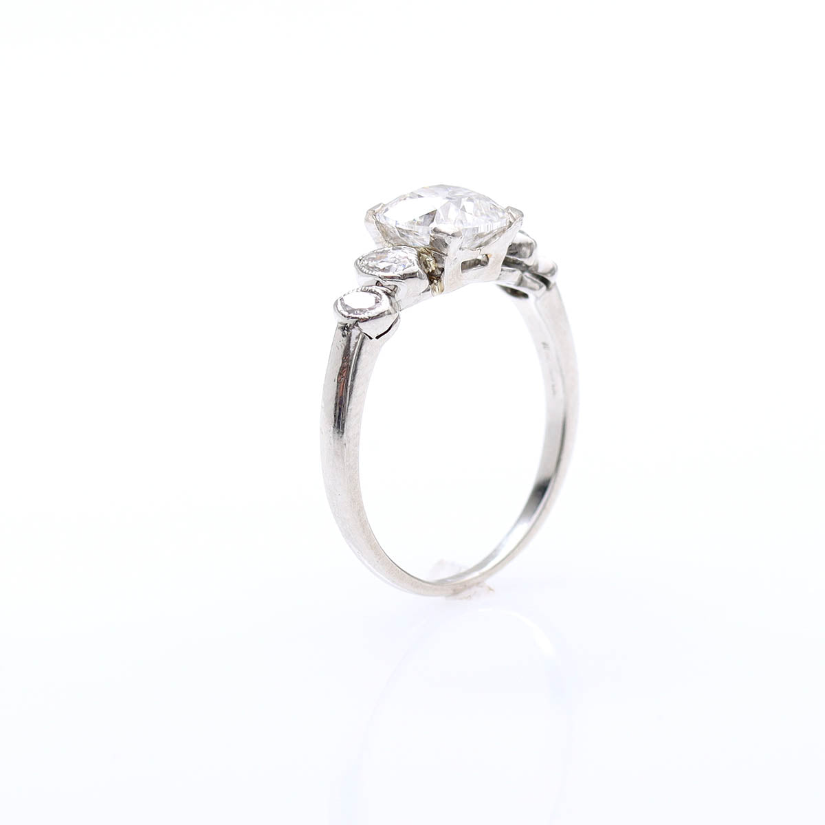1930 Diamond Engagement Ring #VR241007-3 - Engagement Rings