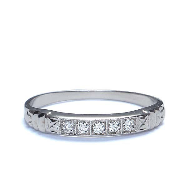 Replica Art Deco Wedding Band #L1260WB 14K Default Title