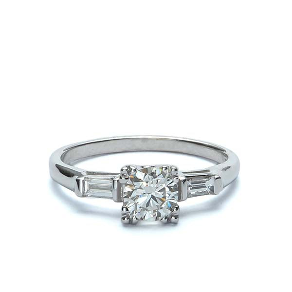 Replica Art Deco Engagement Ring #2301-2