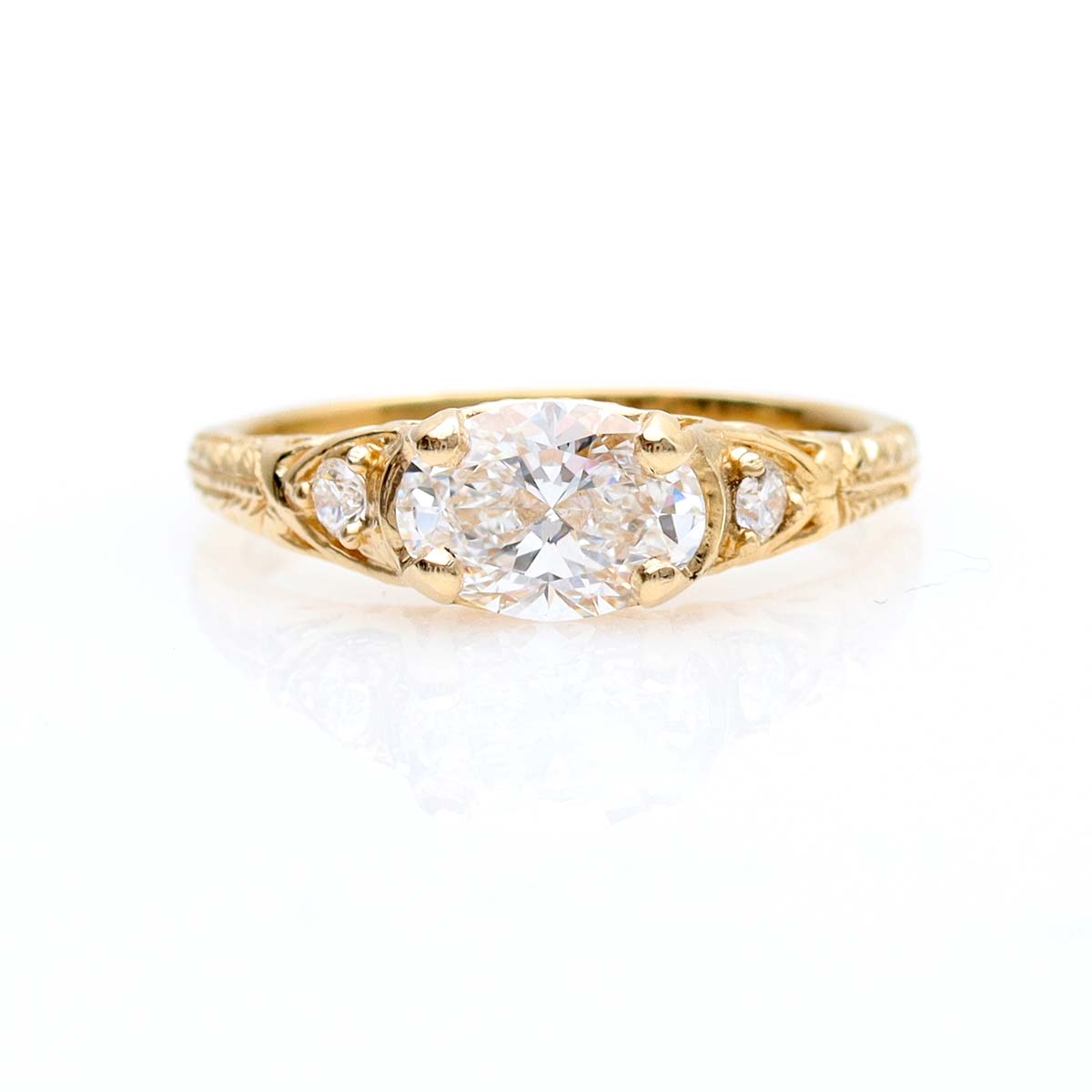 The Kingston Replica Edwardian Engagement Ring #2663-10