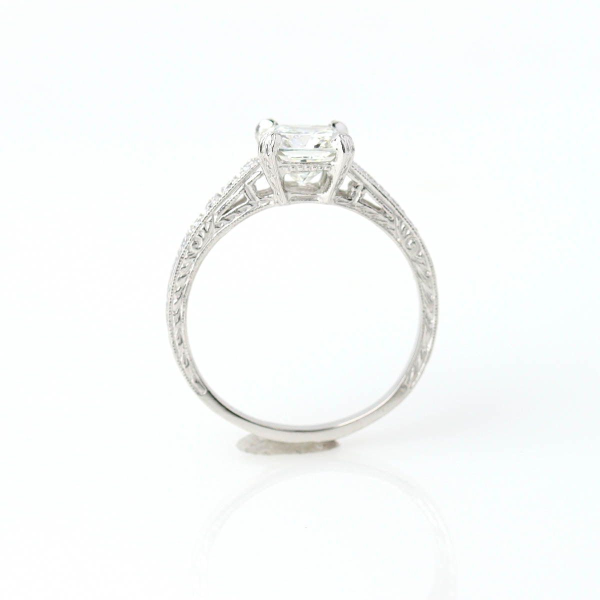 Replica Art Deco Engagement Ring #2675-38
