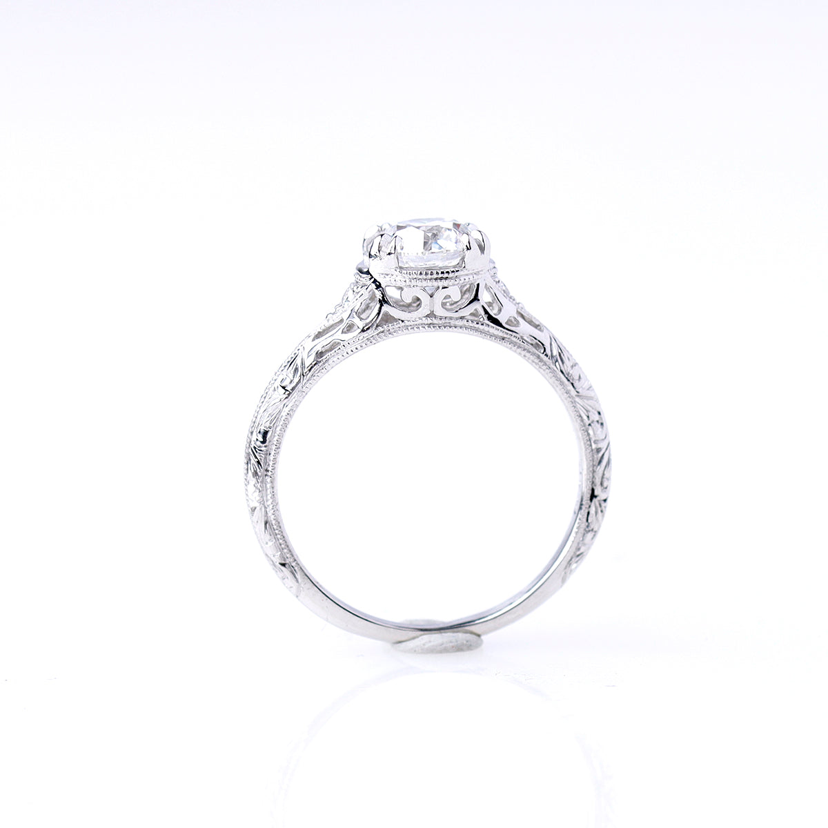 Replica Edwardian Engagement Ring #3257-31