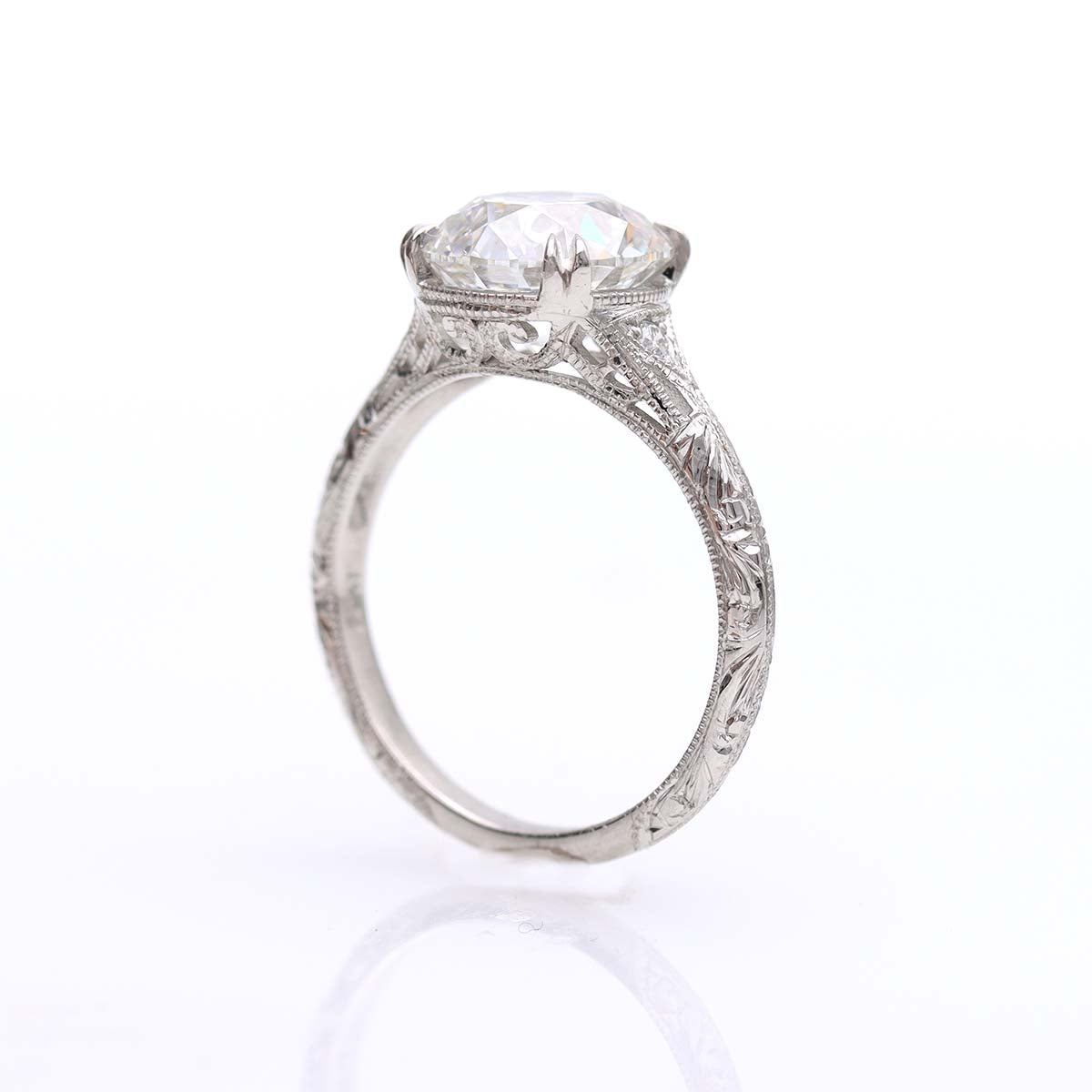 The Melayna Edwardian Inspired Engagement Ring 3257-1
