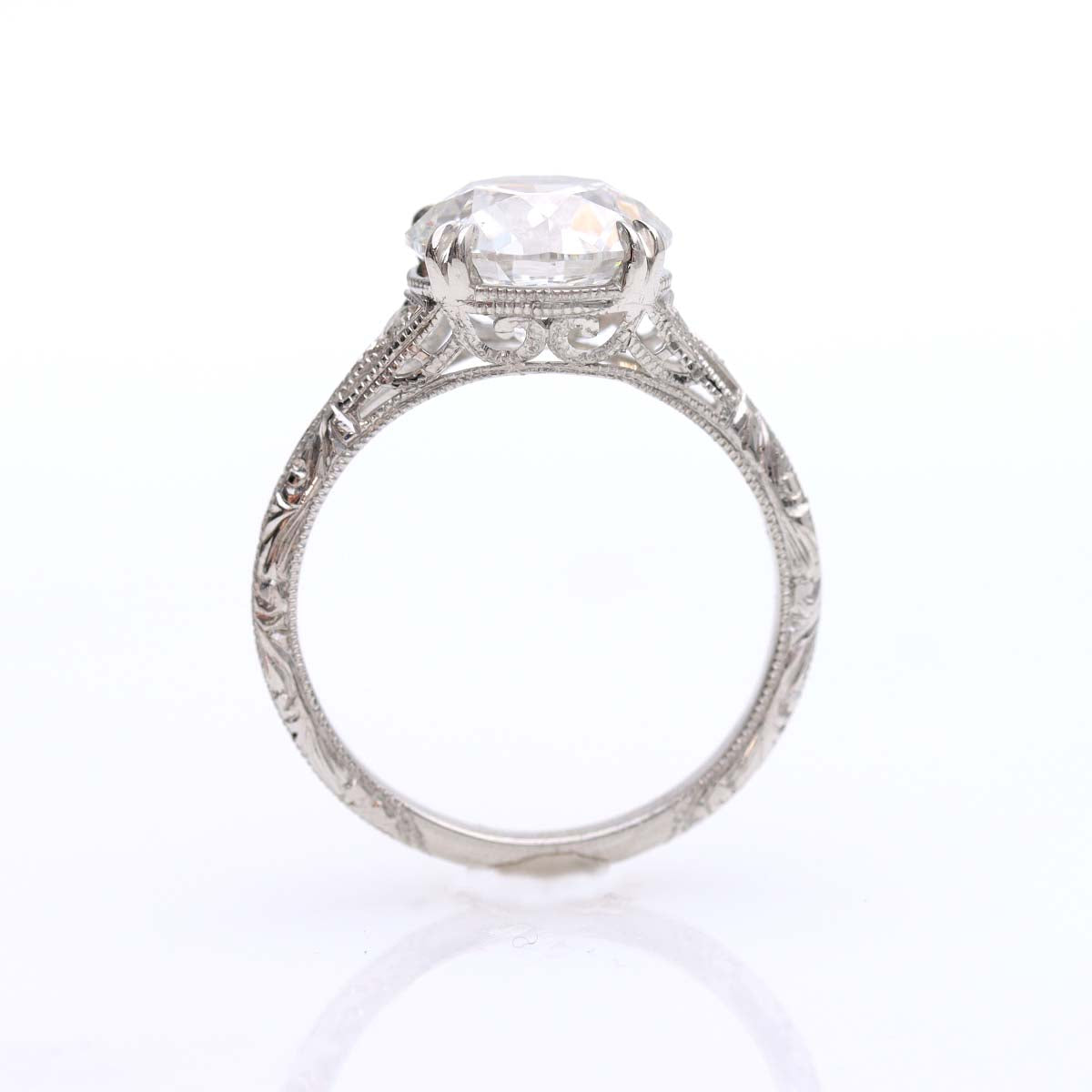 The Melayna Edwardian Inspired Engagement Ring 3257-1