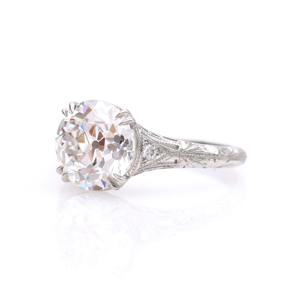 The Melayna Edwardian Inspired Engagement Ring 3257-1
