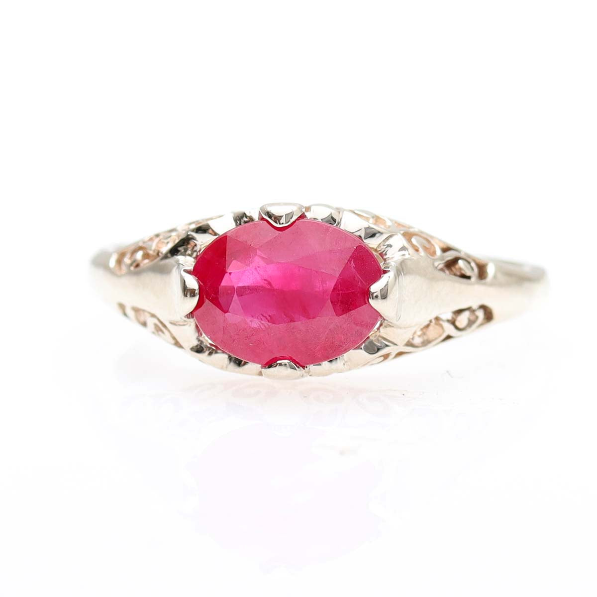Replica Edwardian Filigree Ring #3269-1