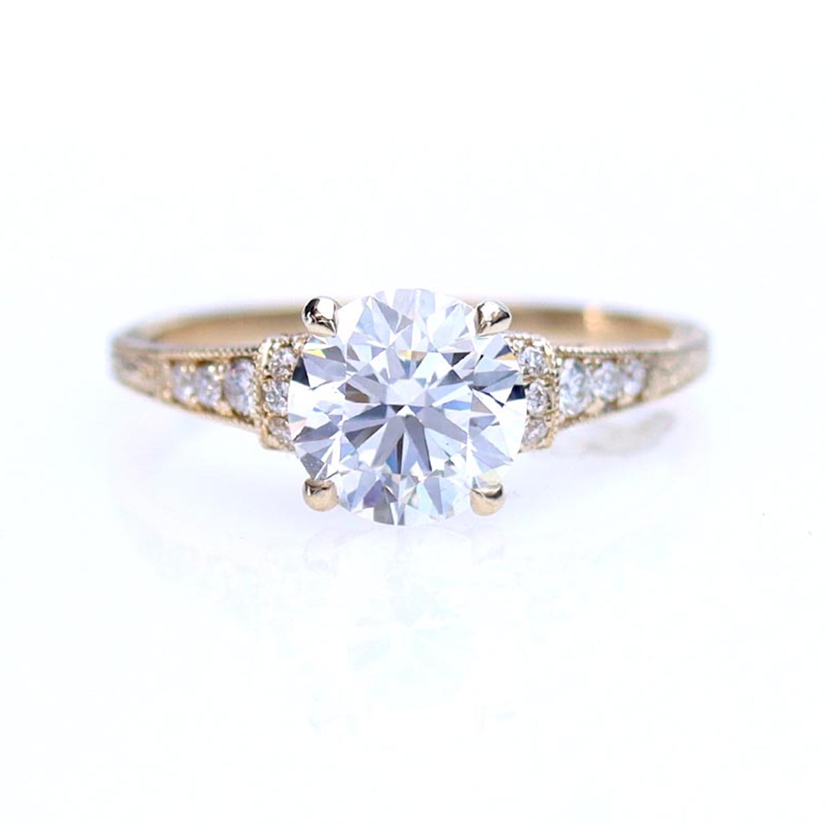 The Lily Engagement Ring #3319-11 - Engagement Rings