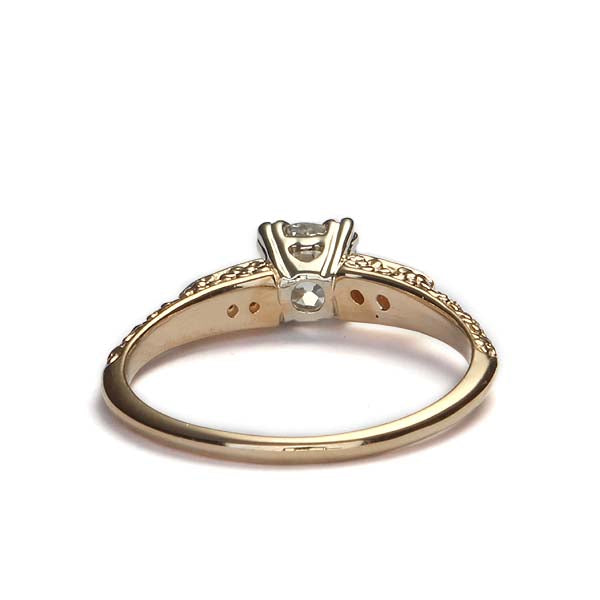 Replica Belle Epoque Engagement Ring #3370-04 - Leigh Jay & Co