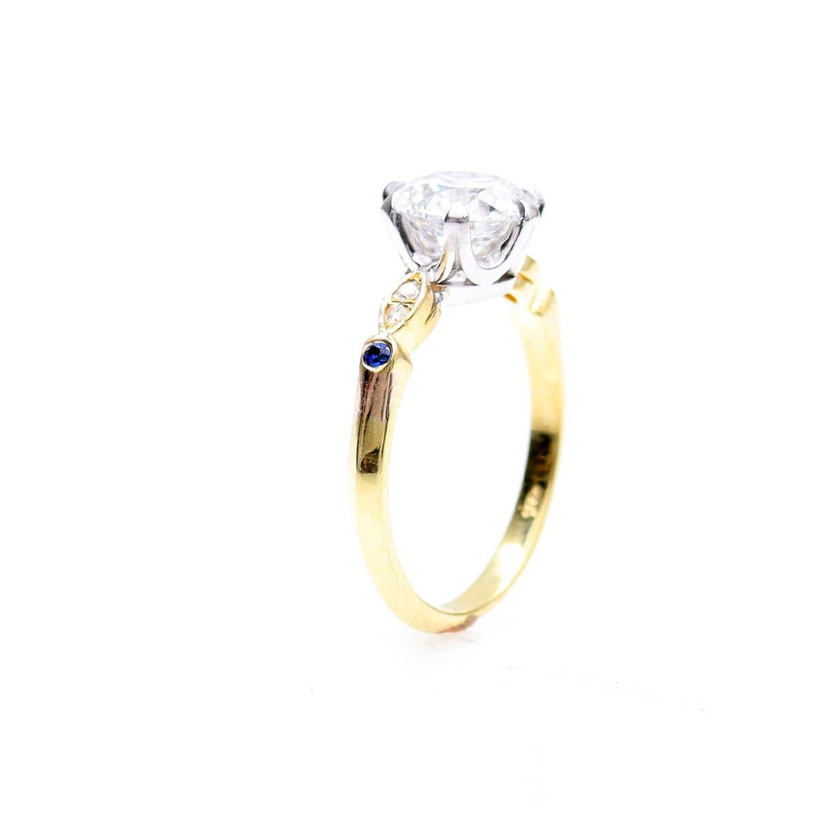 The Christine Edwardian Style Engagement Ring #3675-1