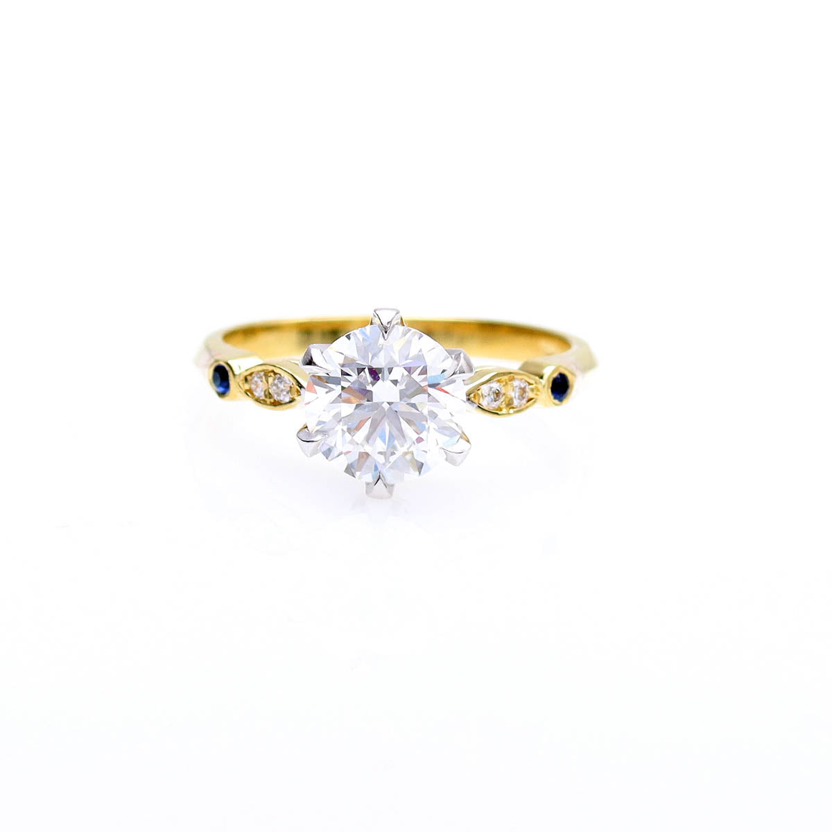 The Christine Edwardian Style Engagement Ring #3675-1