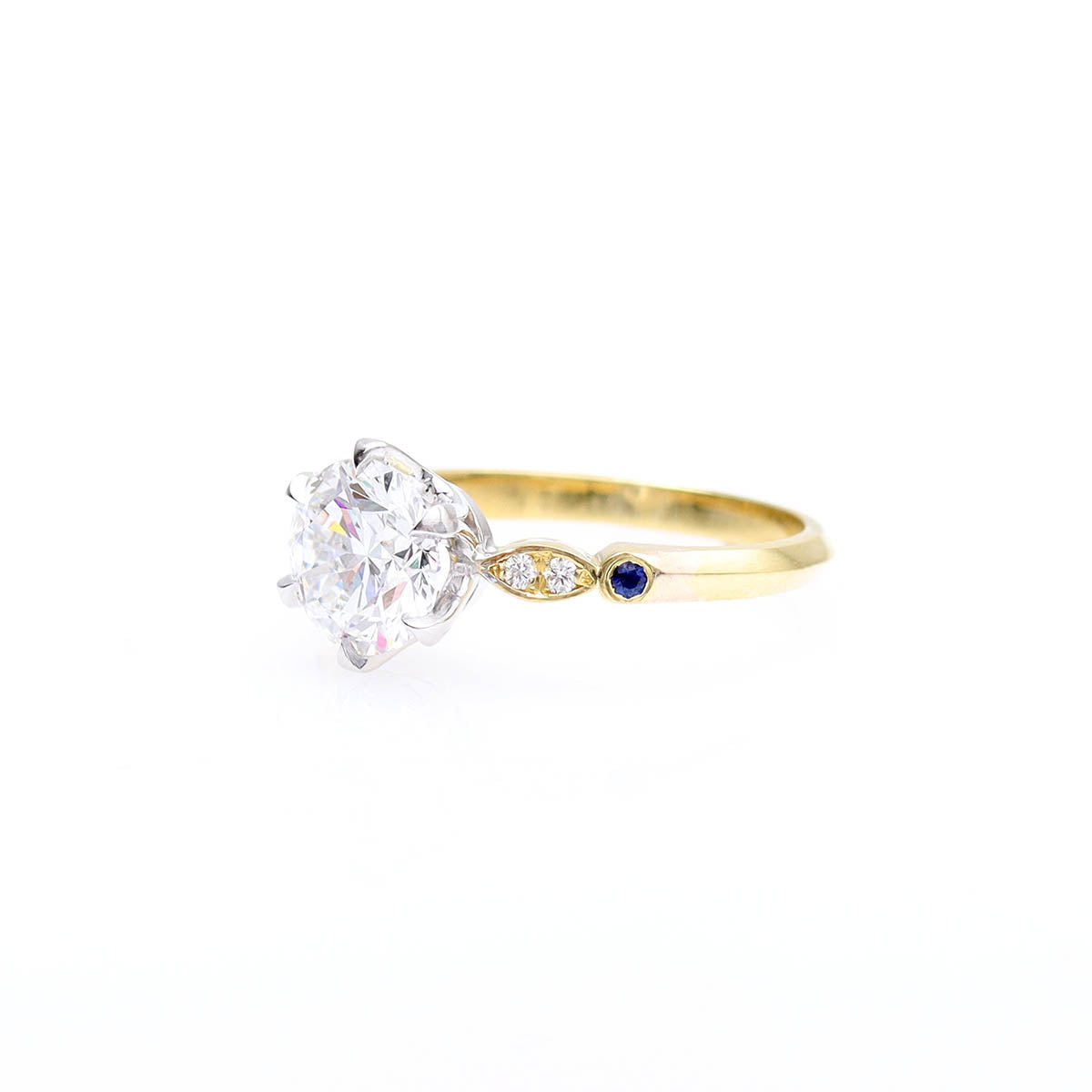 The Christine Edwardian Style Engagement Ring #3675-1