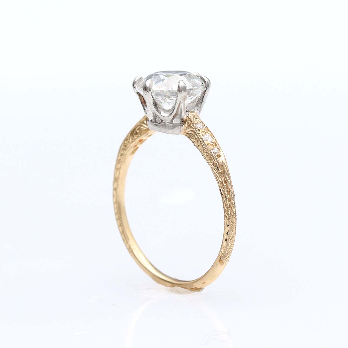 The Helen Replica Edwardian Engagement Ring #3599-1