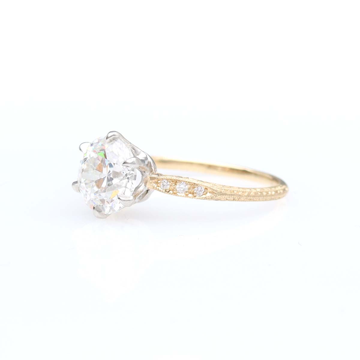 The Helen Replica Edwardian Engagement Ring #3599-1