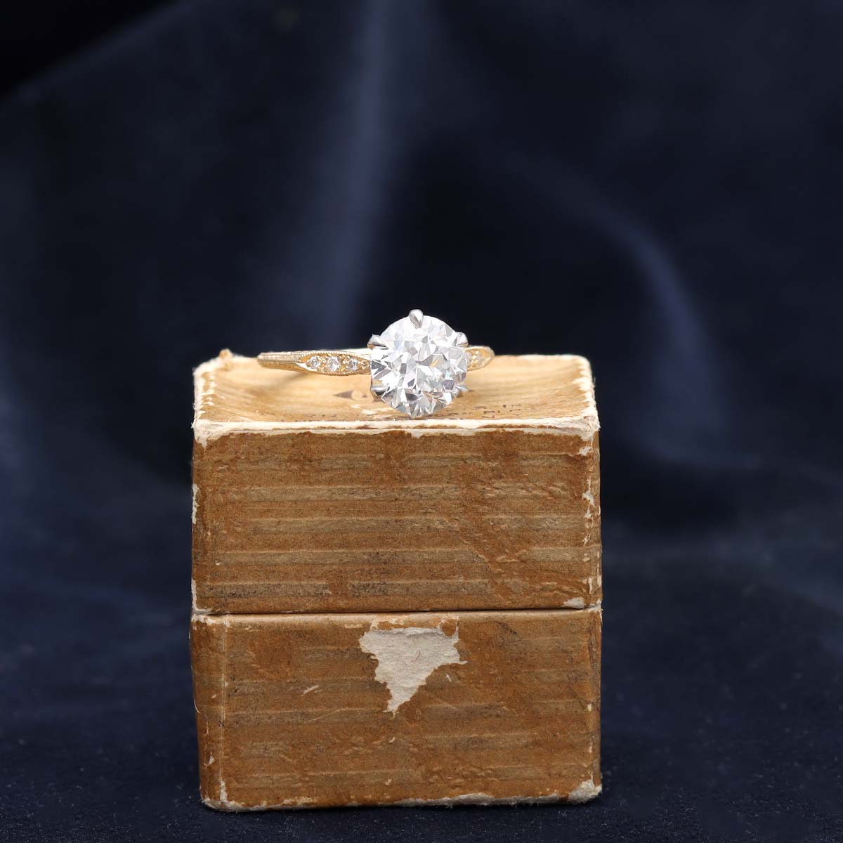 The Helen Replica Edwardian Engagement Ring #3599-1