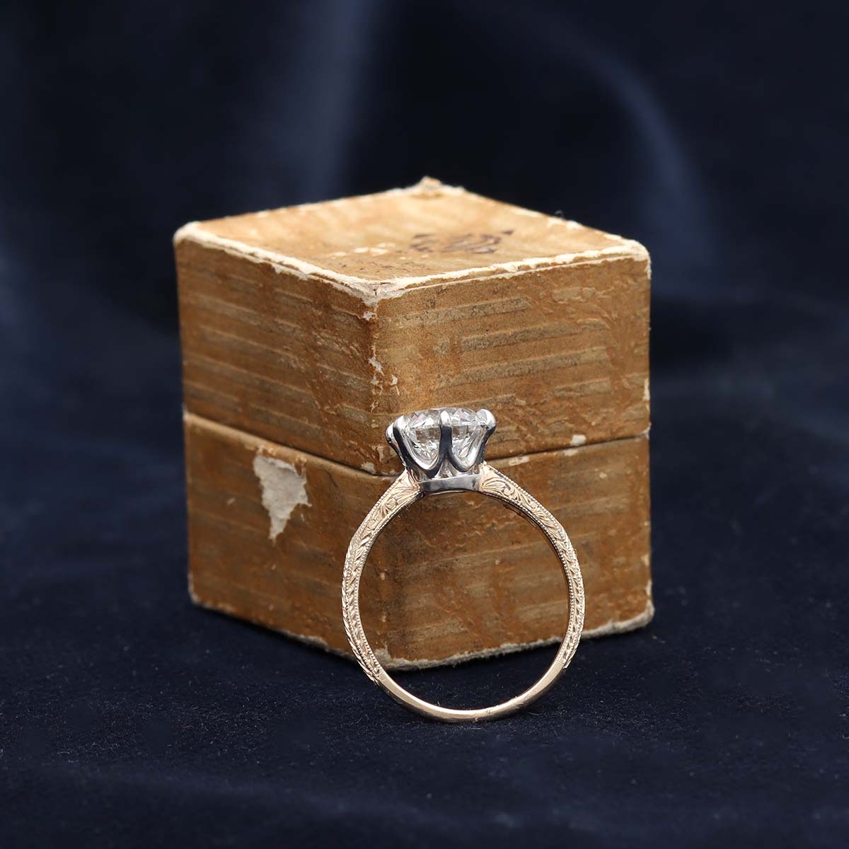 The Helen Replica Edwardian Engagement Ring #3599-1