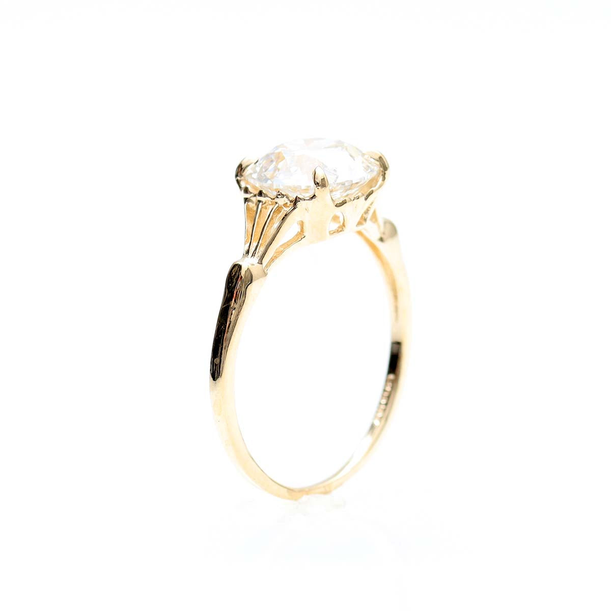 The Jane Retro Engagement Ring #3652-4