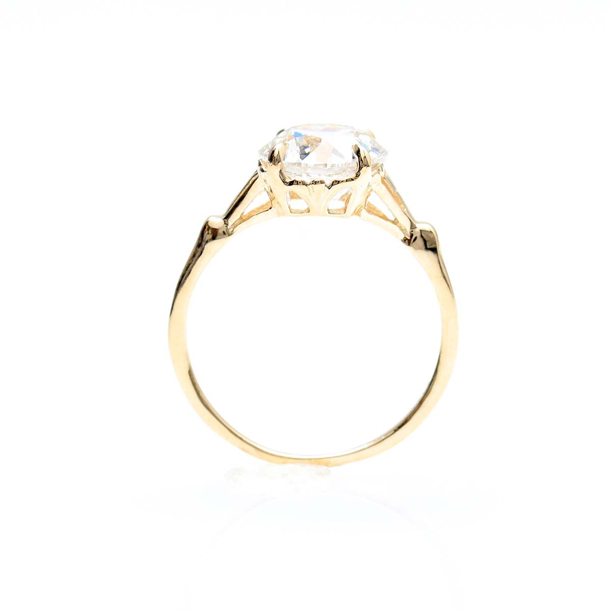 The Jane Retro Engagement Ring #3652-4