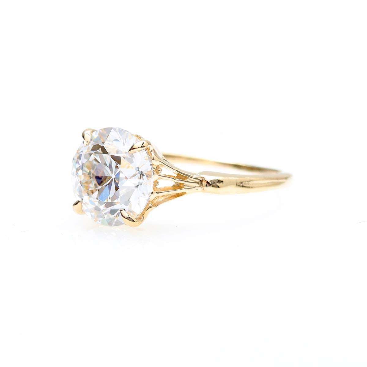 The Jane Retro Engagement Ring #3652-4