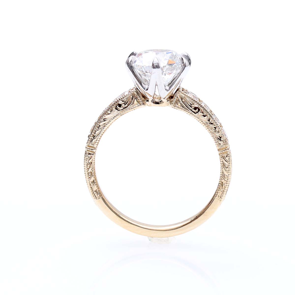 The Phoebe Edwardian-style Engagement Ring #3661HE-1