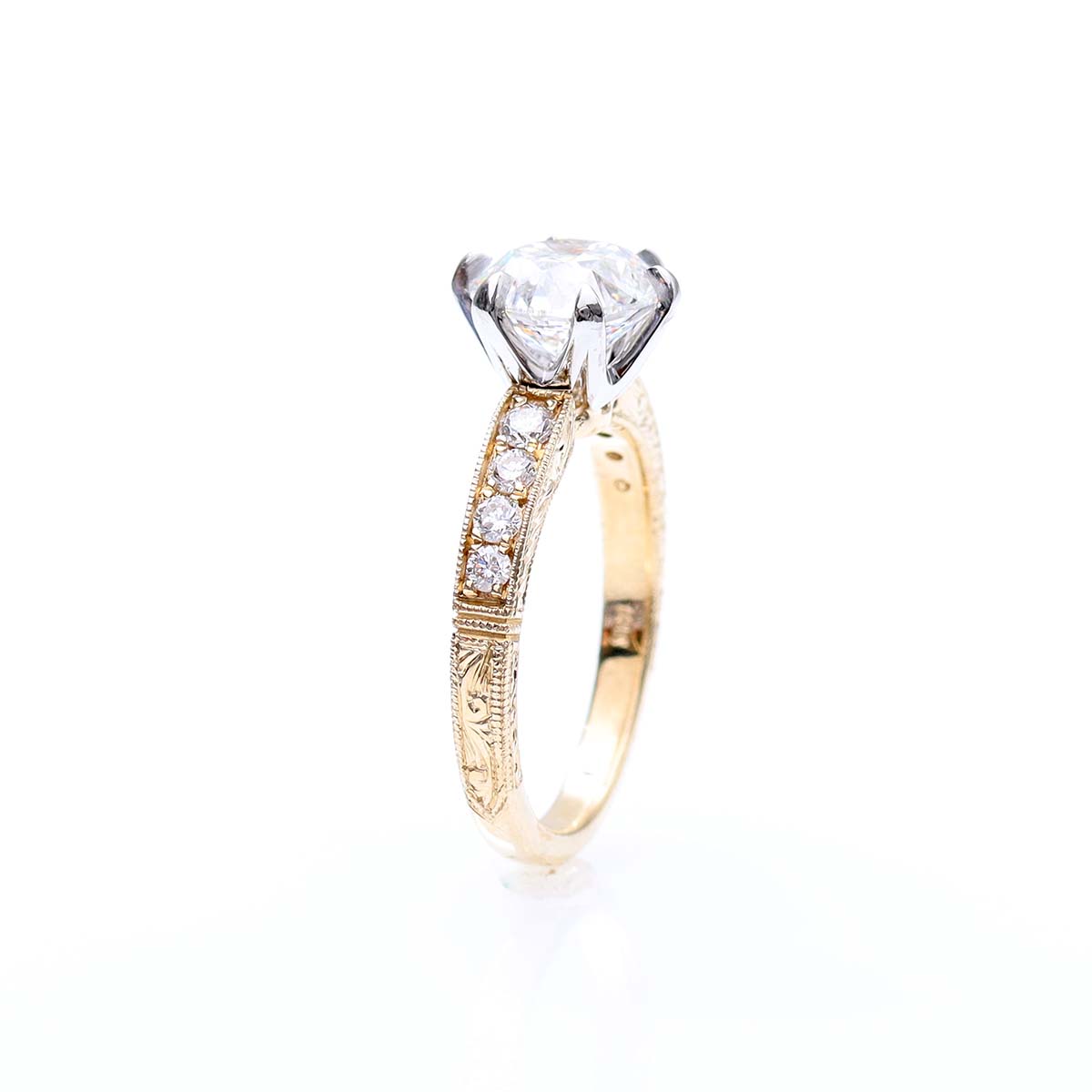 The Phoebe Edwardian-style Engagement Ring #3661HE-1