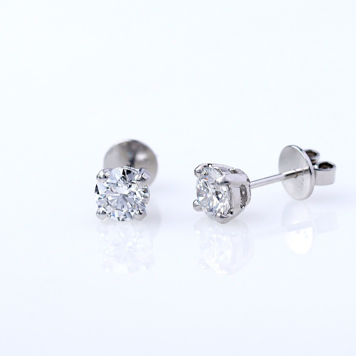Diamond Stud Earrings 1.81 carat Total #ER3265-1