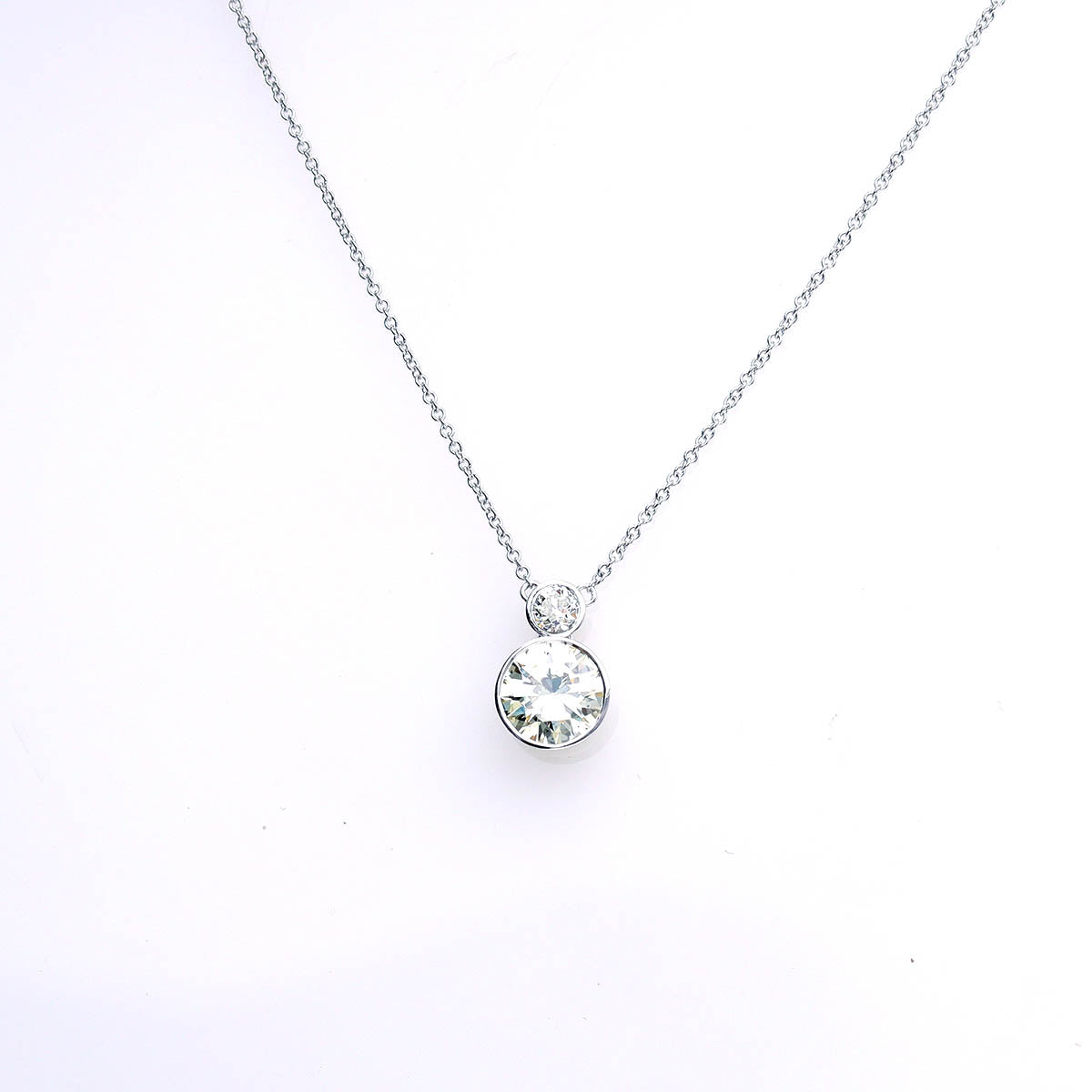 |Hillary Bezel Necklace