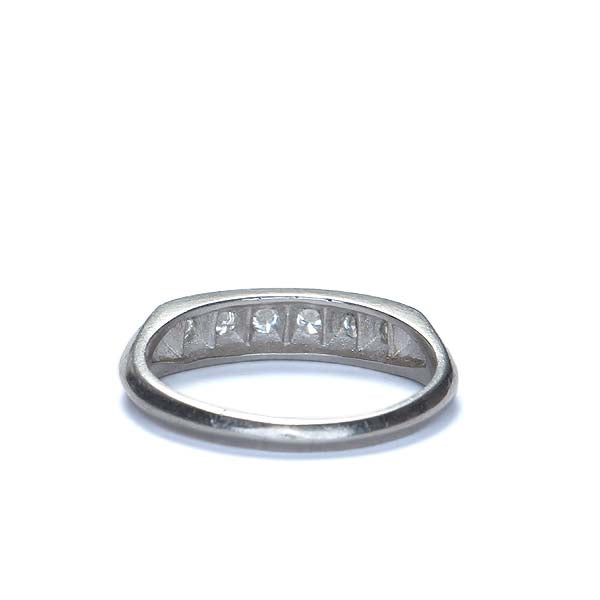 Midcentury Diamond wedding band. #I1978