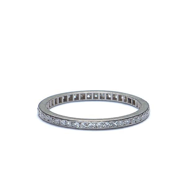 Vintage Diamond Eternity Wedding band #I2953