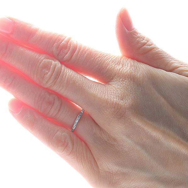 Vintage Diamond Eternity Wedding band #I2953