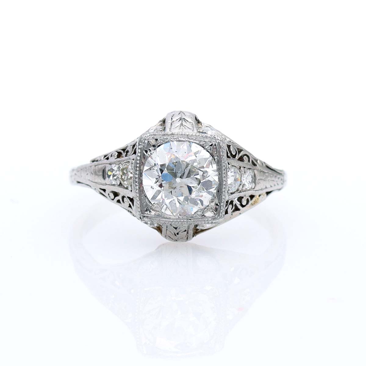 Early Art Déco Engagement Ring #VR230511