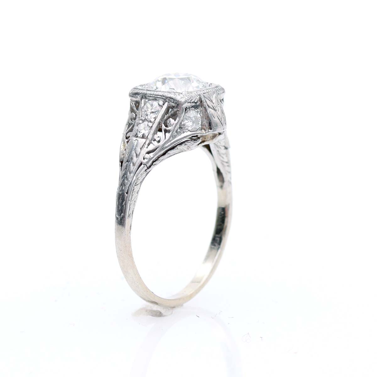 Early Art Déco Engagement Ring #VR230511