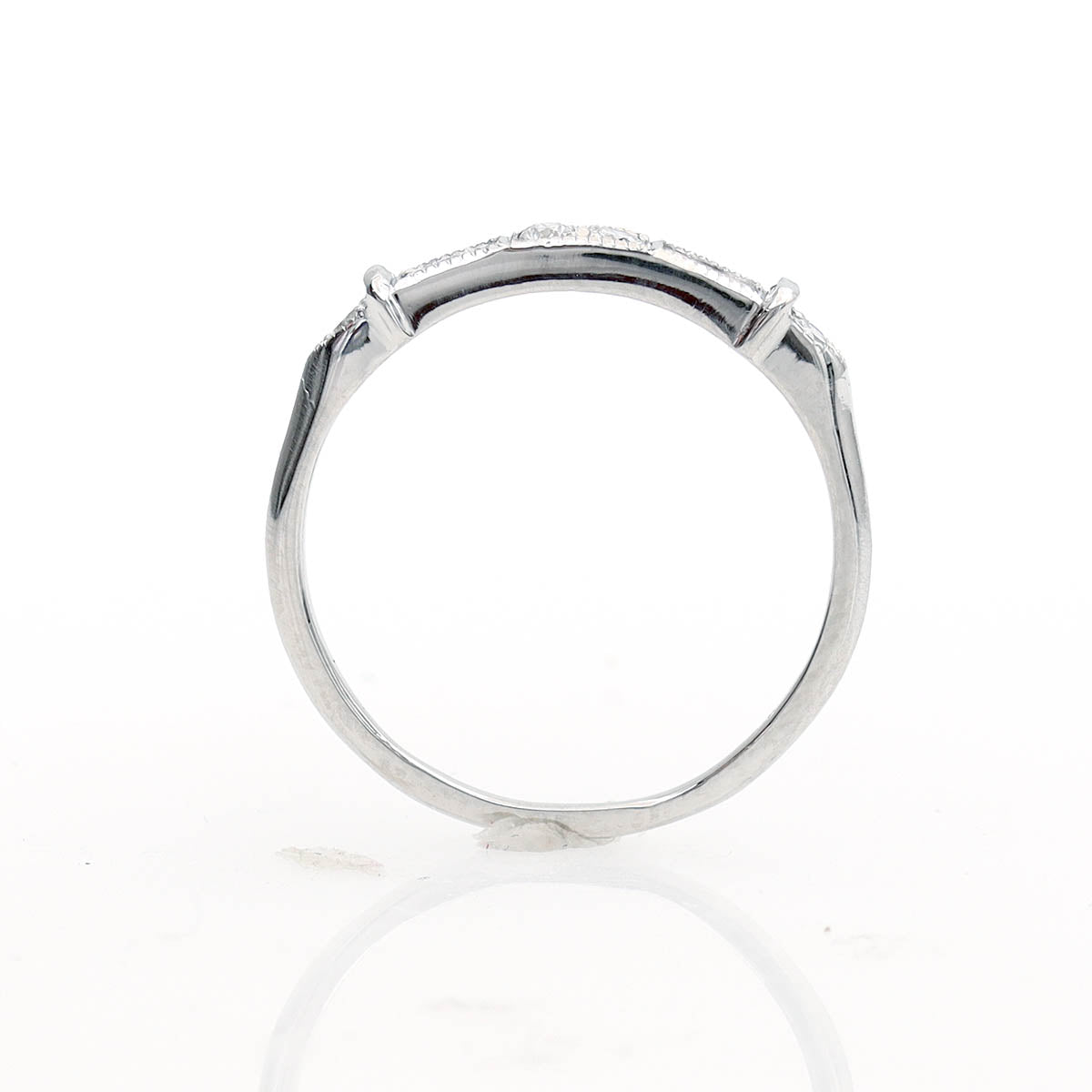 Replica Art Deco Wedding Band #L2615W14