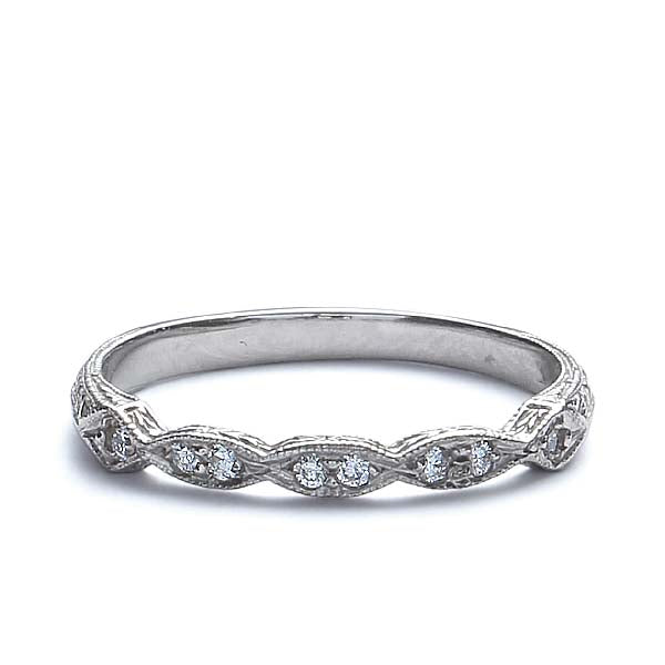 14k Diamond Wedding Band #L3197D14W