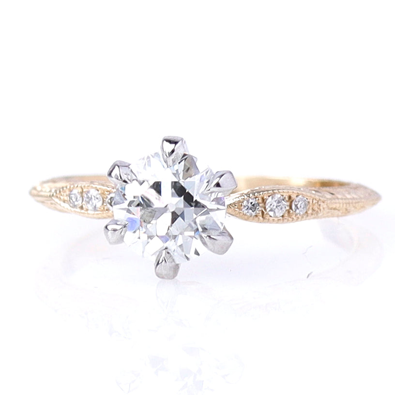 Edwardian Revival Engagement Ring #3604HE-12