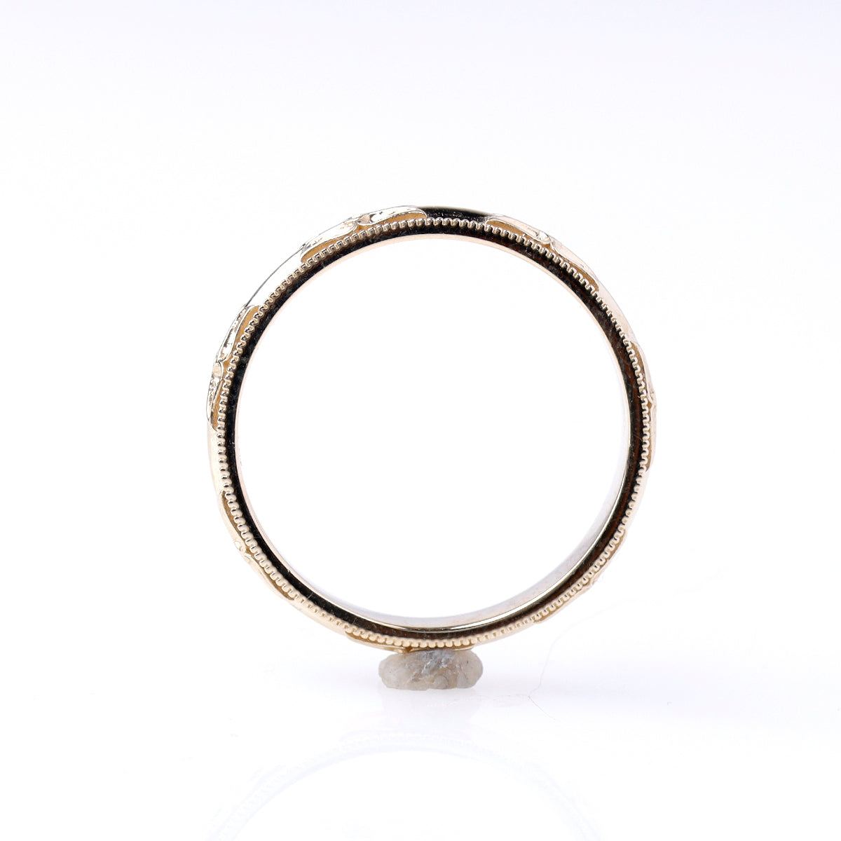 The Chloe Replica Art Deco Wedding Band #L3784-2