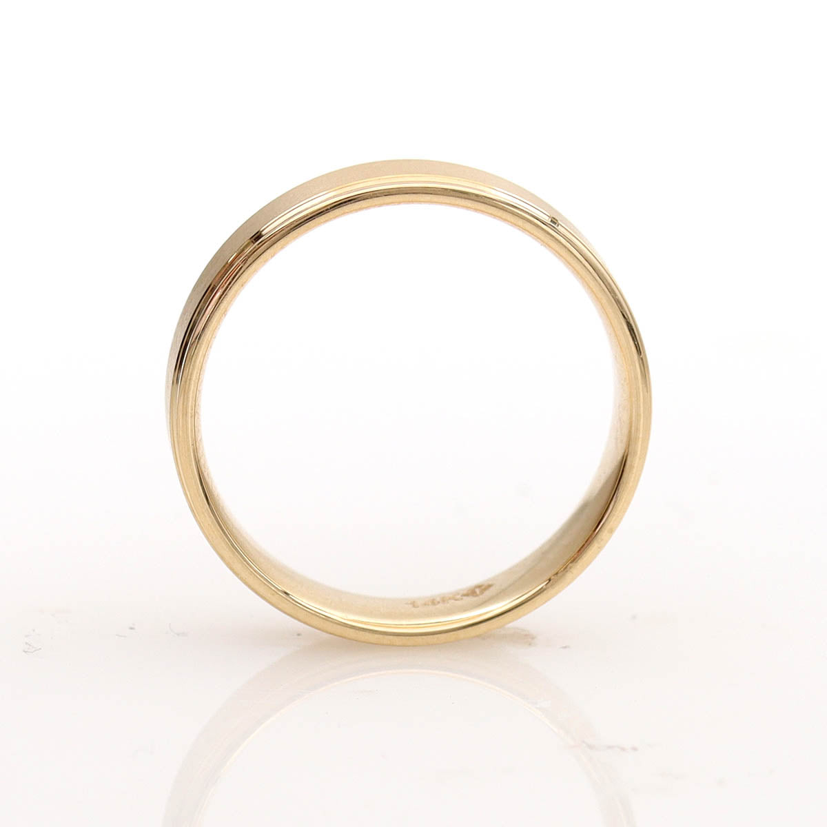 Step-edged Wedding band #MB3679