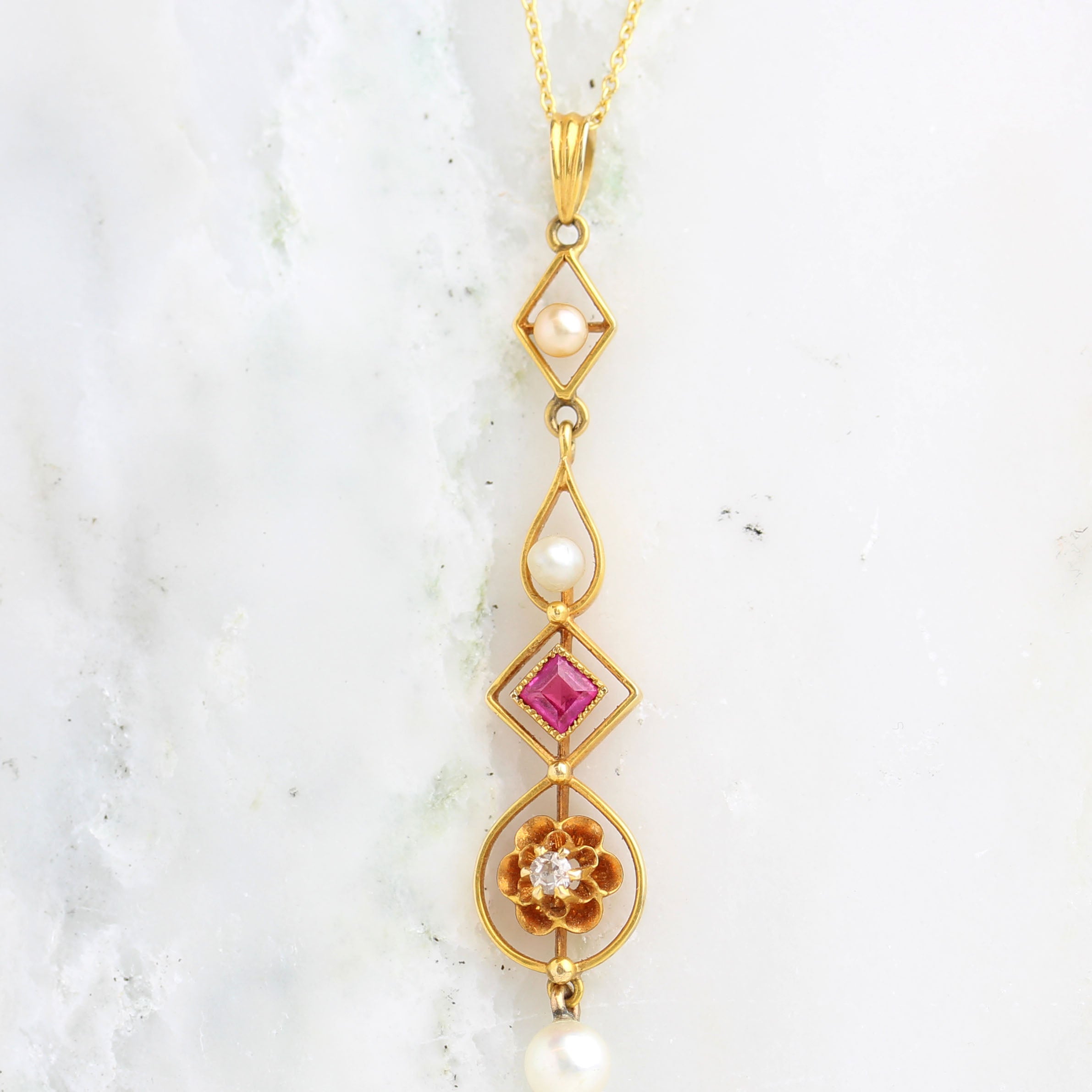 Art Nouveau Pendant #VP160526-02