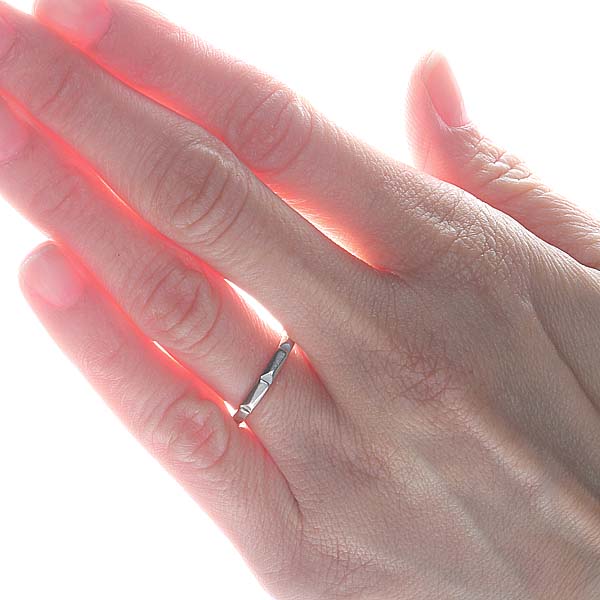 Circa 1940s Platinum Wedding band #VR0912-02
