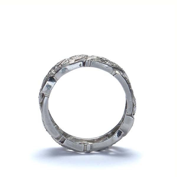 Vintage mid-century Wedding band #VR10202-03