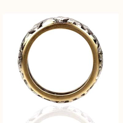 Vintage Wedding Band #VR10410-01