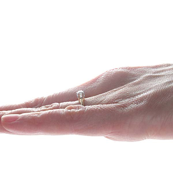 Circa 1930s Solitare engagement ring. #VR10410-03 - Leigh Jay & Co