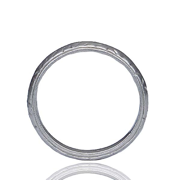 Vintage platinum band #VR1118f