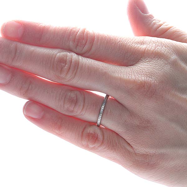 Circa 1930s Platinum wedding band #VR140507-04