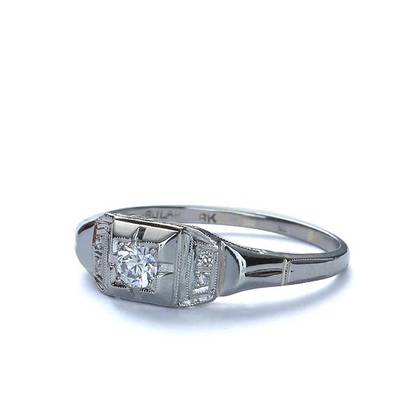 Circa 1930s Engagement Ring #VR14707-12