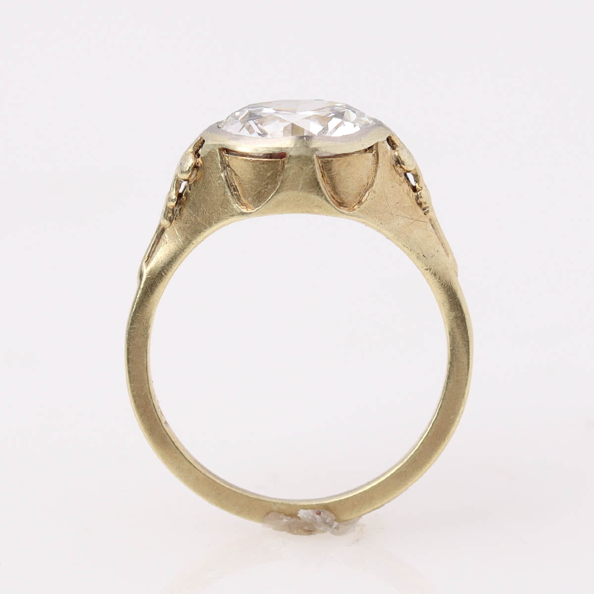 Antique Art Nouveau 2.52 ct Old European Cut Engagement Ring #VR150227-01
