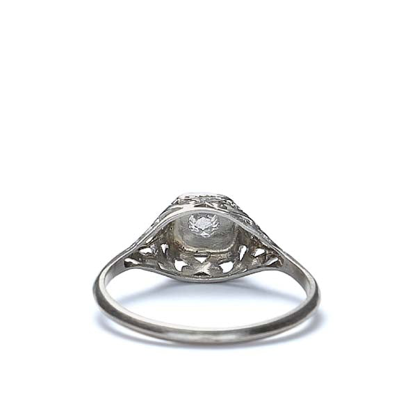 Circa 1920s Art Deco Engagement Ring #VR150421-02 - Leigh Jay & Co